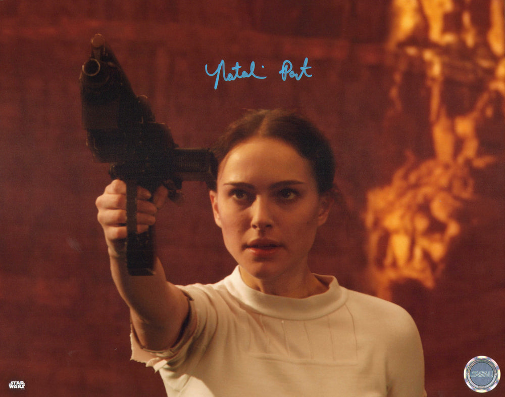 Natalie Portman as Padme Amidala in Star Wars Episode II: Attack of the Clones (SWAU) Signed 11x14 Photo