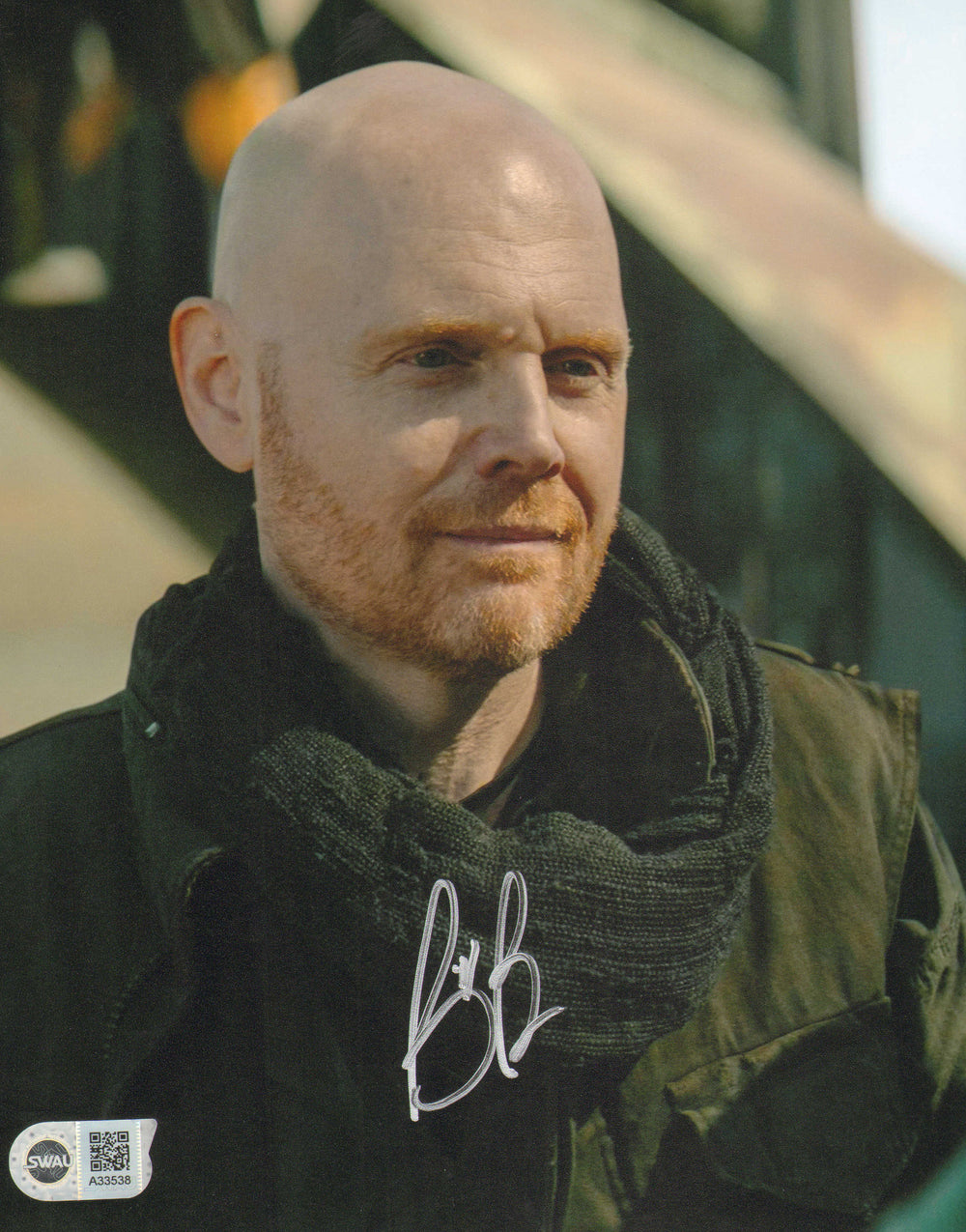 Bill Burr as Migs Mayfield in Star Wars: The Mandalorian (SWAU) Signed 8x10 Photo