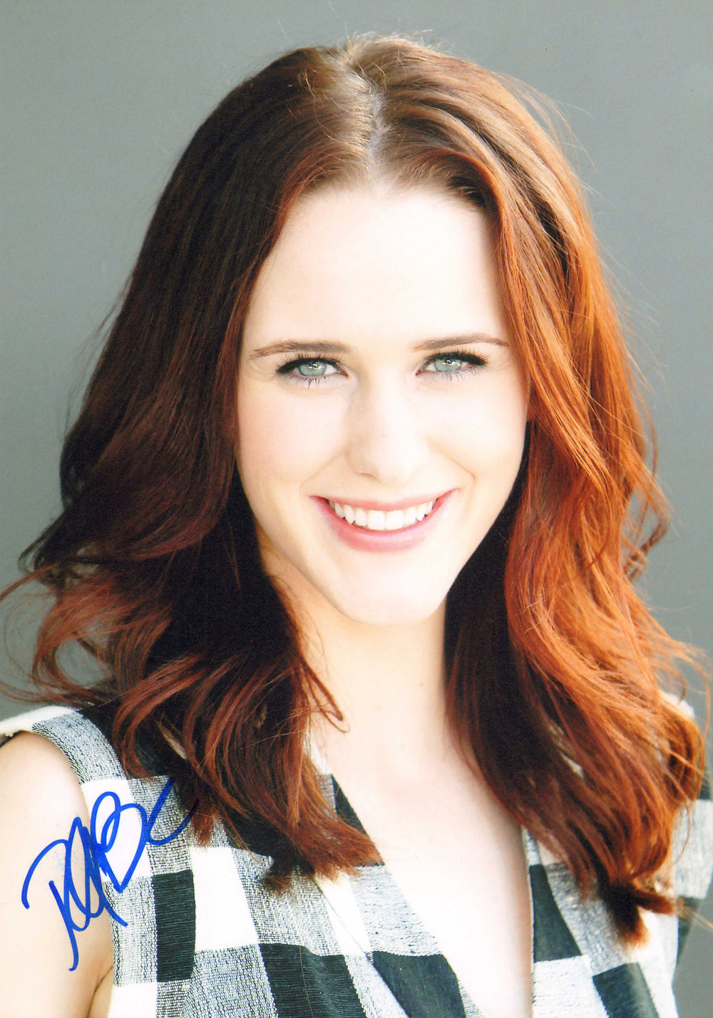 Rachel Brosnahan from Superman, The Marvelous Mrs. Maisel, The Amateur, & House of Cards Signed 8x12 Photo