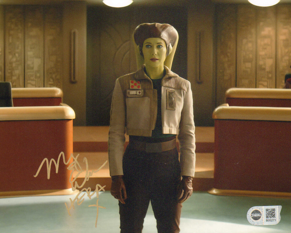Mary Elizabeth Winstead as Hera Syndulla in Star Wars: Ahsoka (SWAU) Signed 8x10 Photo with Character Name