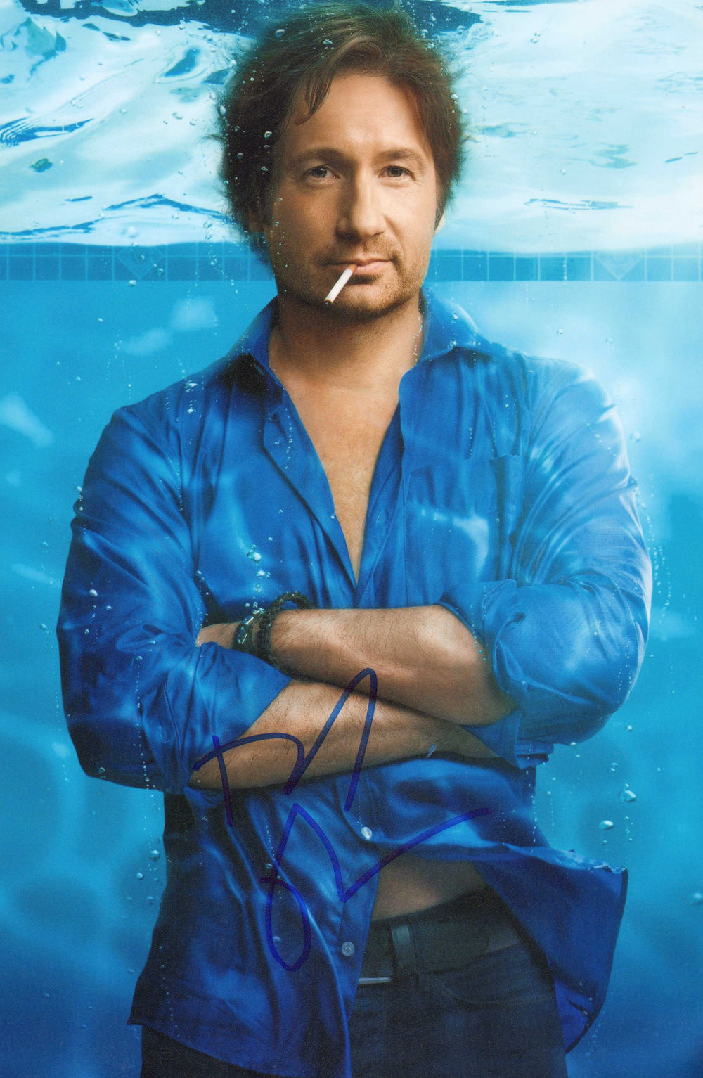 David Duchovny as Hank Moody in Californication Signed 8x12 Photo
