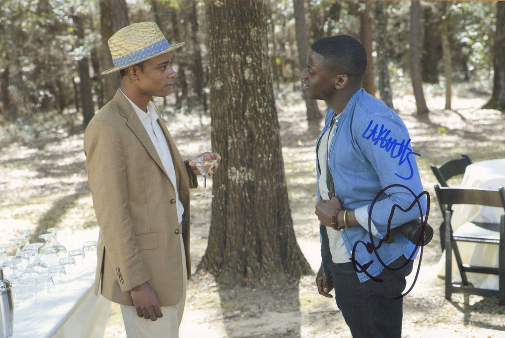 Daniel Kaluuya as Chris Washington & LaKeith Stanfield as Andre Logan King in Get Out Signed 8x12 Photo