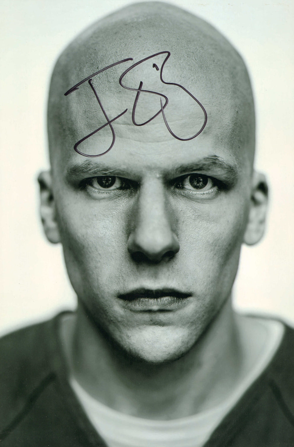 Jesse Eisenberg as Lex Luthor in Batman v Superman: Dawn of Justice Signed 8x12 Photo