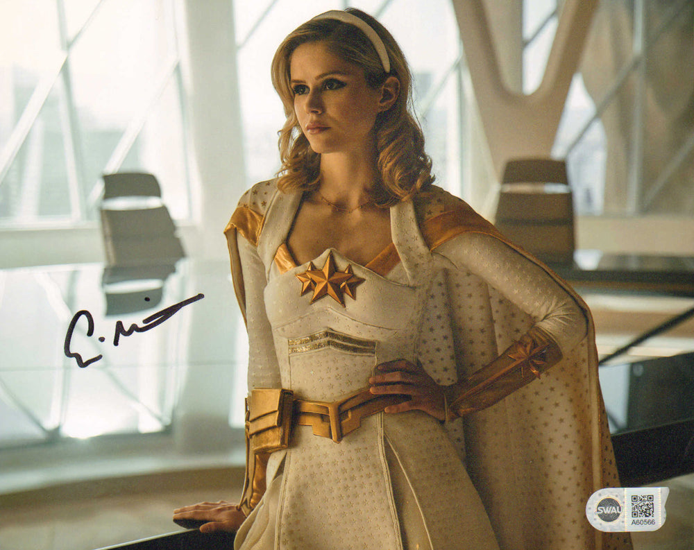 Erin Moriarty as Starlight in The Boys (SWAU) Signed 8x10 Photo