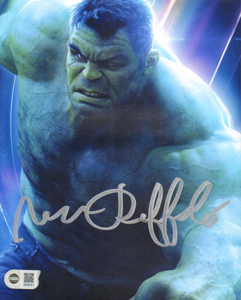 Mark Ruffalo as The Hulk in Avengers: Infinity War (SWAU) Signed 8x10 Photo