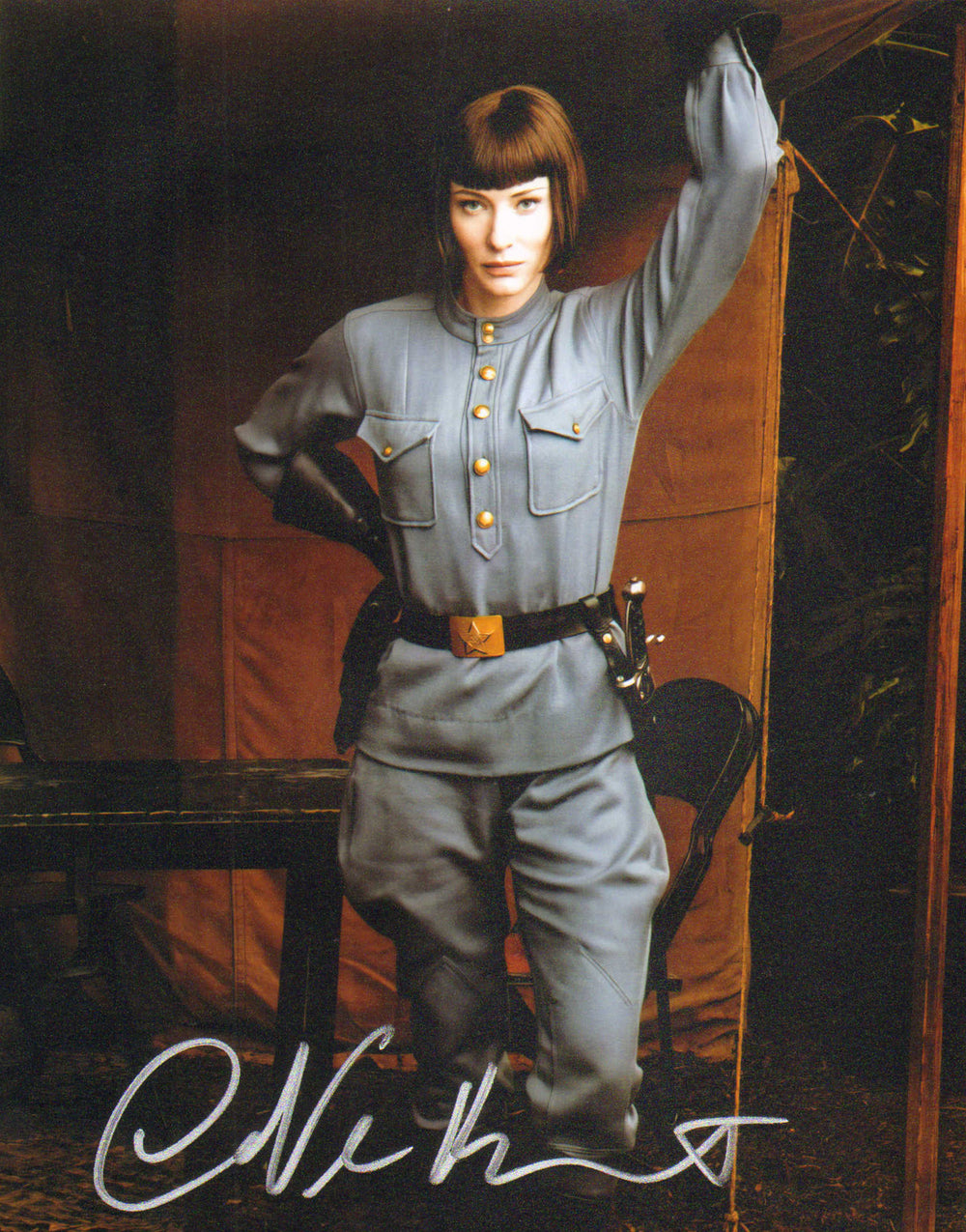 Cate Blanchett as Irina Spalko in Indiana Jones and the Kingdom of the Crystal Skull (SWAU) Signed 8x10 Photo