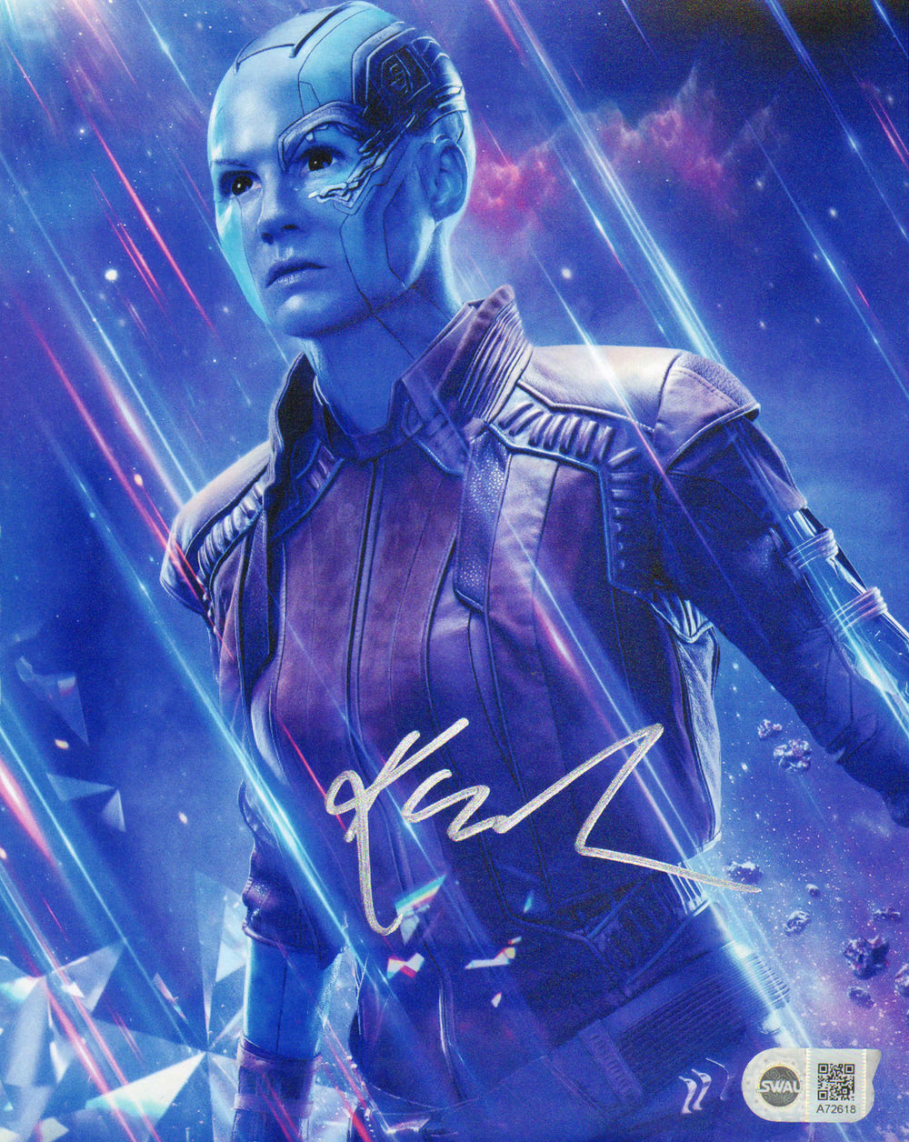 Karen Gillan as Nebula in Avengers: Endgame (SWAU) Signed 8x10 Photo