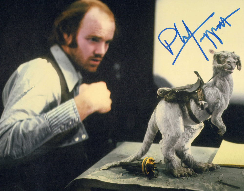 Phil Tippett ILM Visual Effects Artist Behind the Scenes of Star Wars: The Empire Strikes Back Signed 8x10 Photo