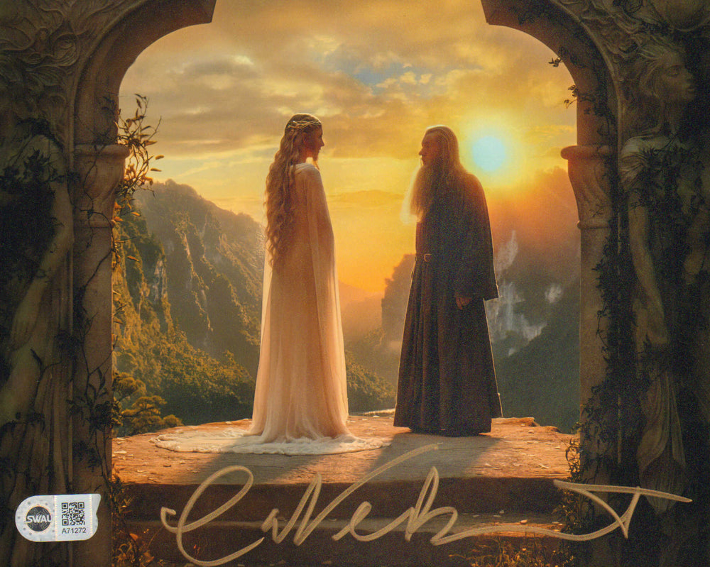 Cate Blanchett as Galadriel with Gandalf in The Hobbit: An Unexpected Journey (SWAU) Signed 8x10 Photo