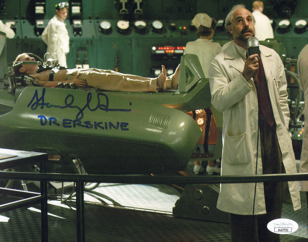 Stanley Tucci as Dr. Abraham Erskine in Captain America: The First Avenger (JSA) Signed 8x10 Photo with Character Name