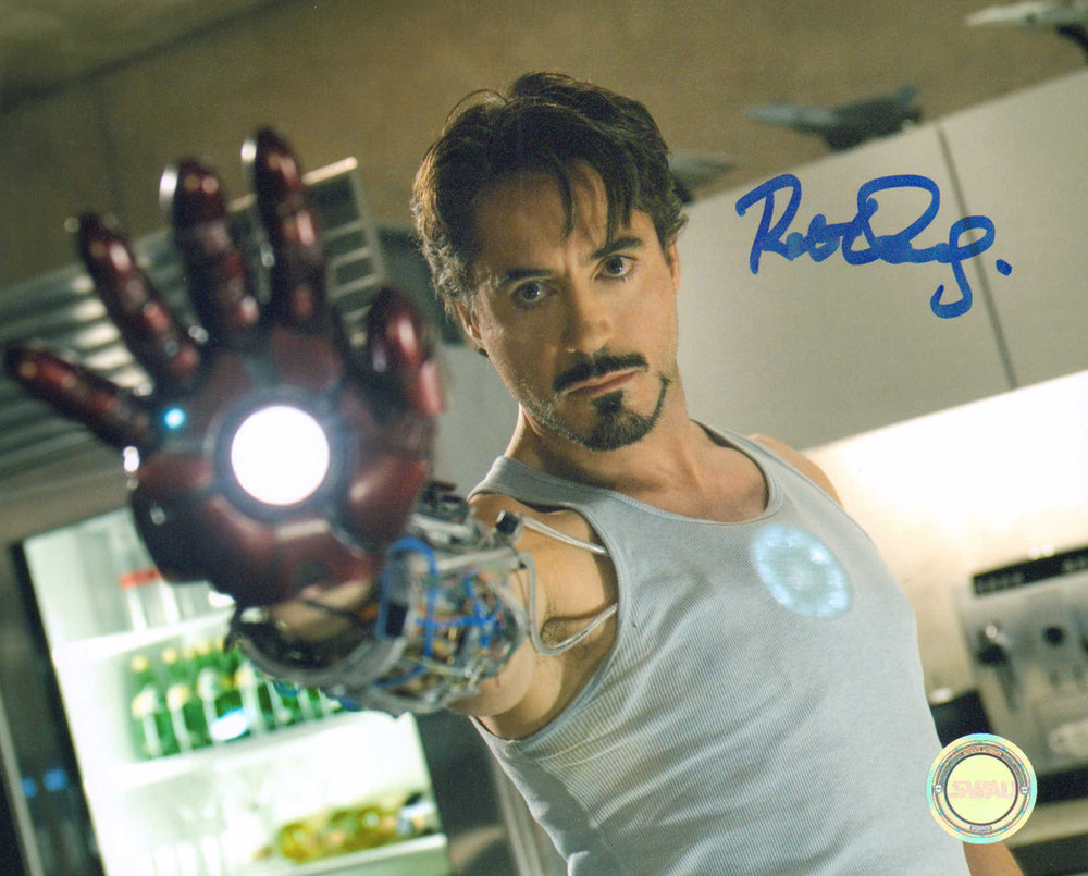 Robert Downey Jr. as Tony Stark / Iron Man in Iron Man (SWAU) Signed 8x10 Photo