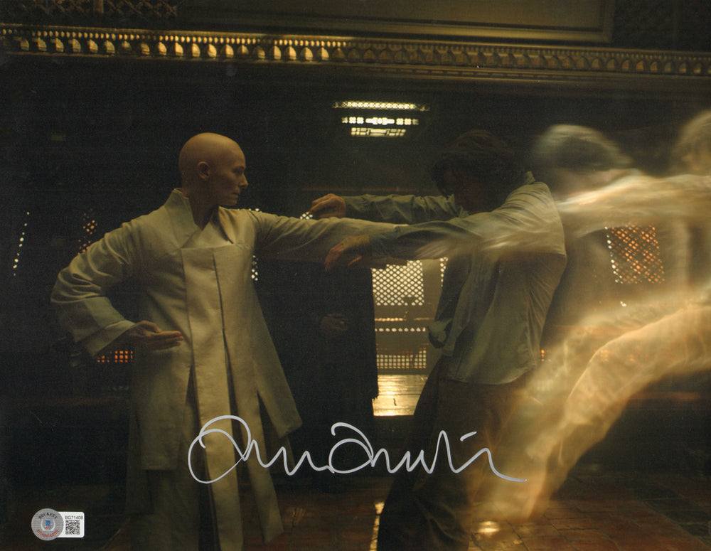 Tilda Swinton as The Ancient One in Doctor Strange (Beckett) Signed 11x14 Photo