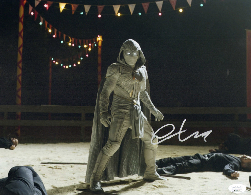 Oscar Isaac as Moon Knight in Moon Knight (JSA) Signed 11x14 Photo