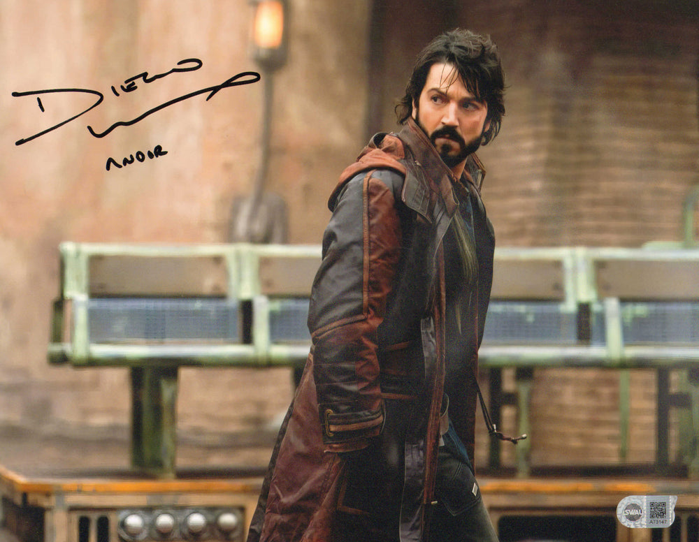 Diego Luna as Cassian Andor in Star Wars: Andor (SWAU) Signed 11x14 Photo with Character Name