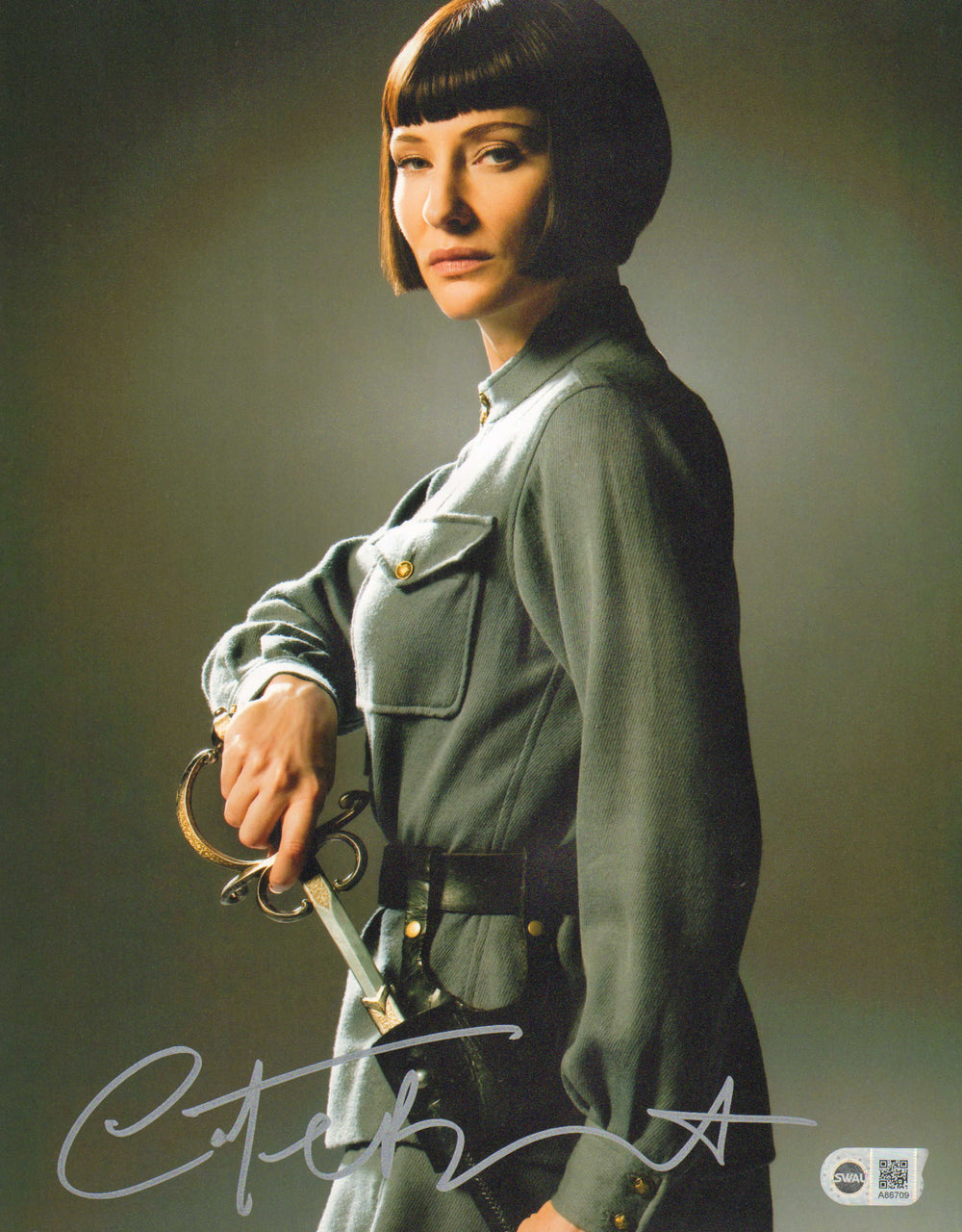 Cate Blanchett as Irina Spalko in Indiana Jones and the Kingdom of the Crystal Skull (SWAU) Signed 11x14 Photo