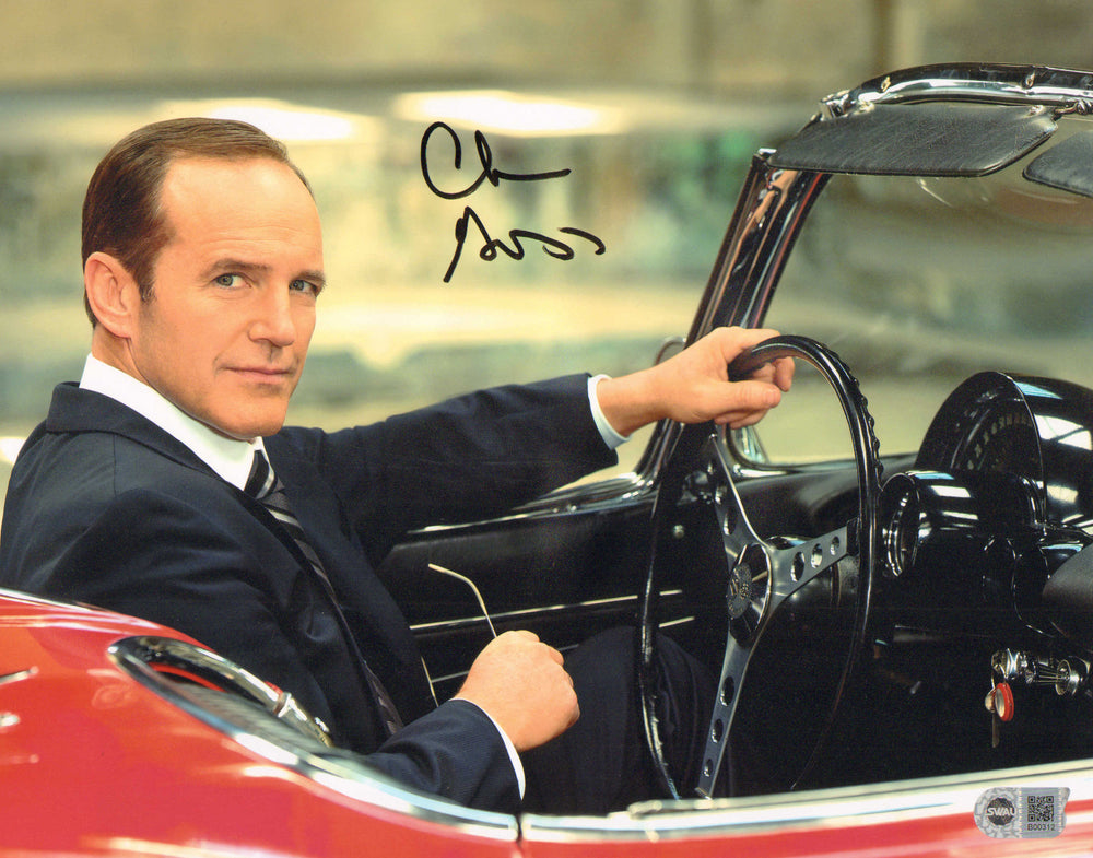 Clark Gregg as Agent Phil Coulson with LOLA in Agents of S.H.I.E.L.D. (SWAU) Signed 11x14 Photo