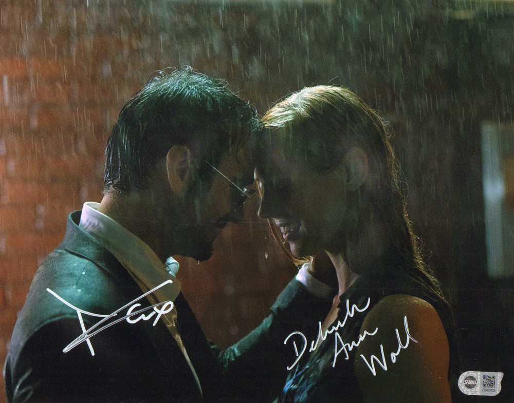 Charlie Cox as Matt Murdock & Deborah Ann Woll as Karen Page in Daredevil (SWAU) Signed 11x14 Photo