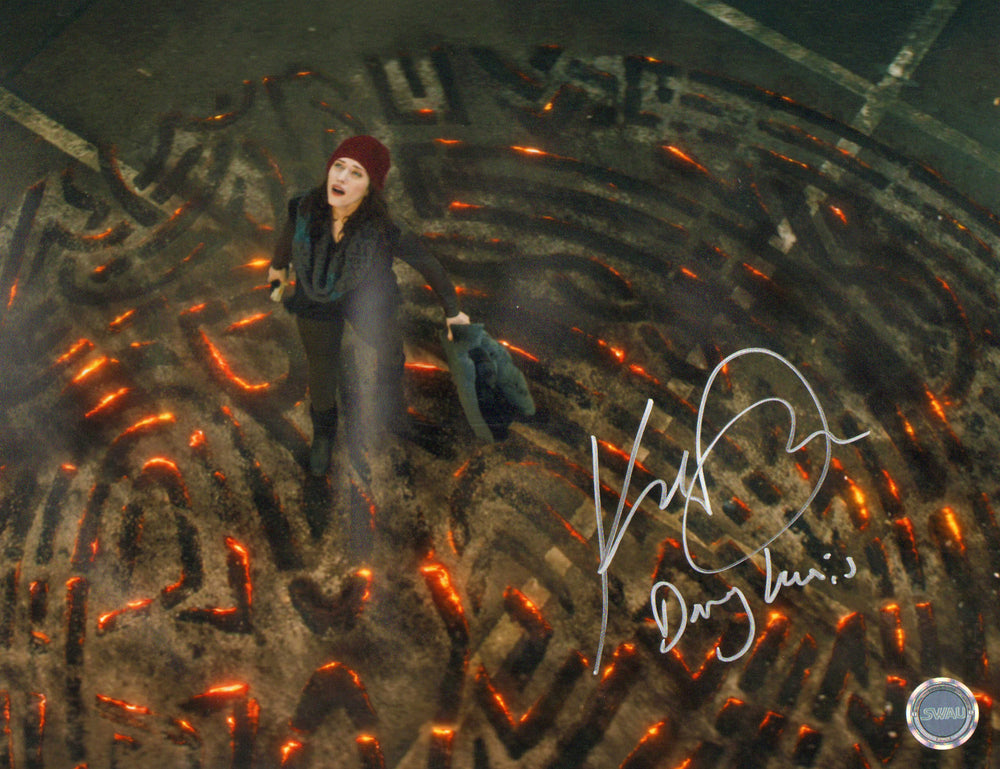 Kat Dennings as Darcy Lewis in Thor: The Dark World (SWAU) Signed 11x14 Photo with Character Name