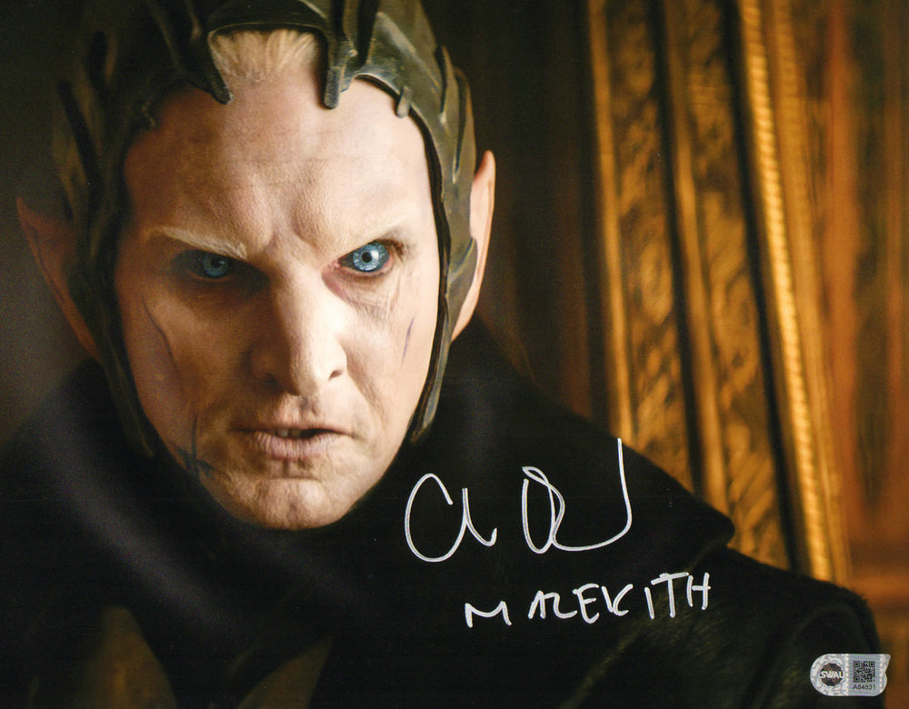 Christopher Eccleston as Malekith in Thor: The Dark World (SWAU) Signed 11x14 Photo with Character Name