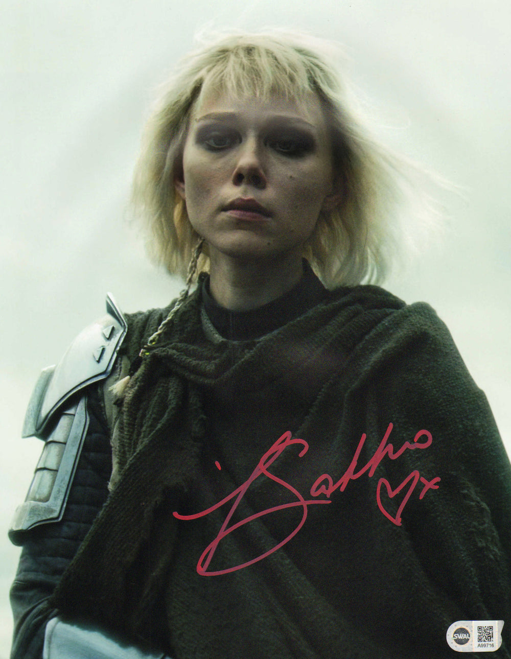 Ivanna Sakhno as Shin Hati in Star Wars: Ahsoka (SWAU) Signed 11x14 Photo