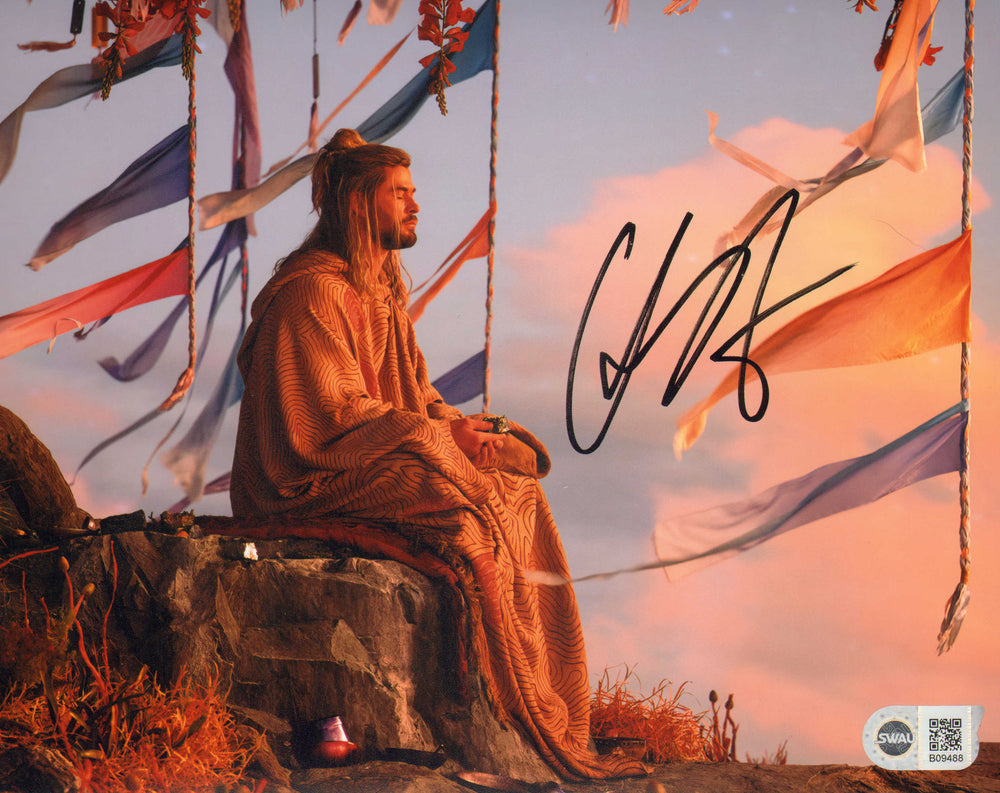 Chris Hemsworth as Thor in Thor: Love & Thunder (SWAU) Signed 8x10 Photo