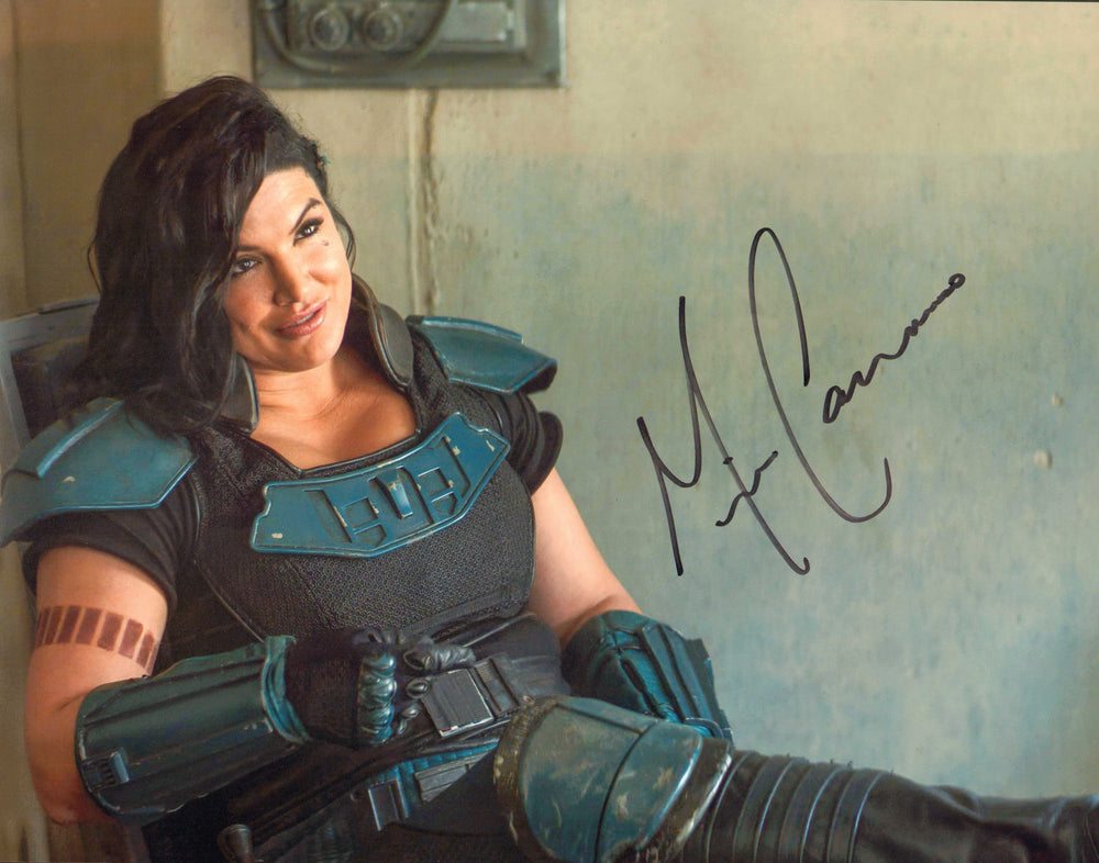 Gina Carano as Cara Dune in Star Wars: The Mandalorian (SWAU) Signed 11x14 Photo