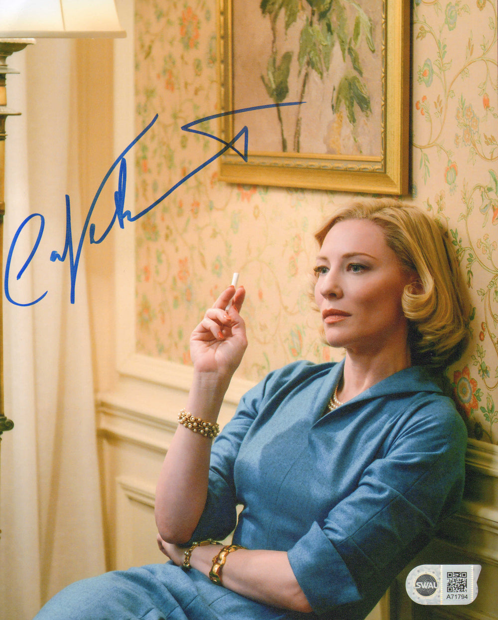 Cate Blanchett as Carol Aird in Carol (SWAU) Signed 8x10 Photo