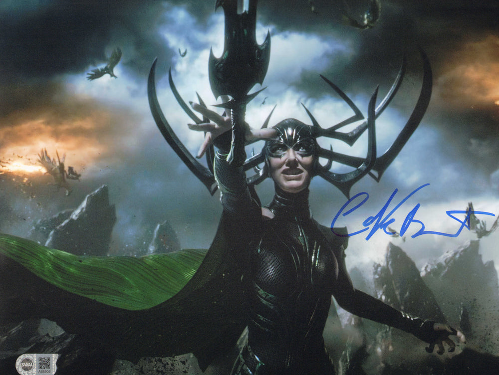 Cate Blanchett as Hela in Thor: Ragnarok (SWAU) Signed 11x14 Photo
