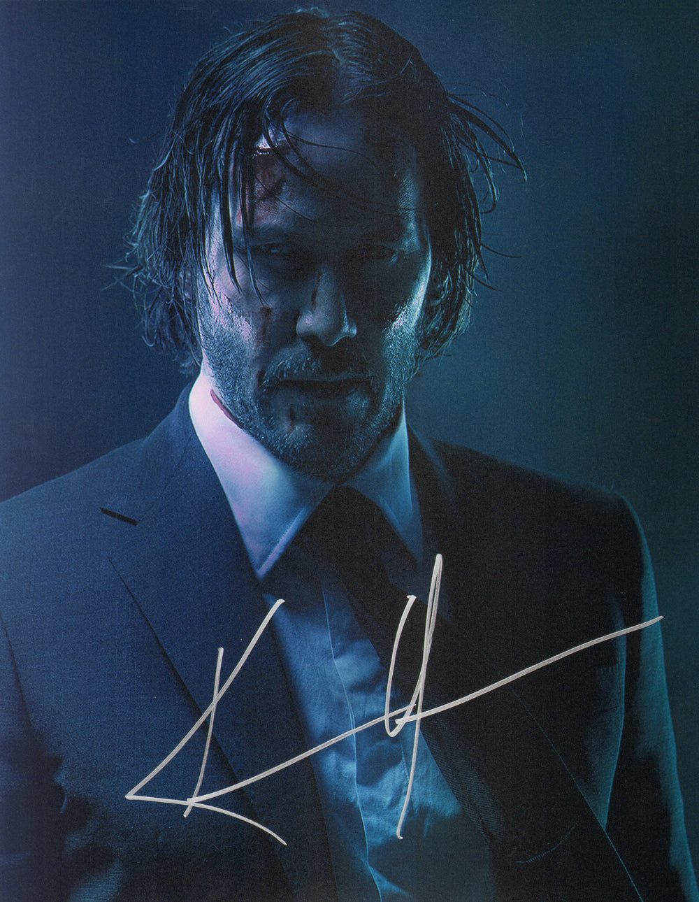 Keanu Reeves as John Wick in John Wick: Chapter 2 Signed 11x14 Photo