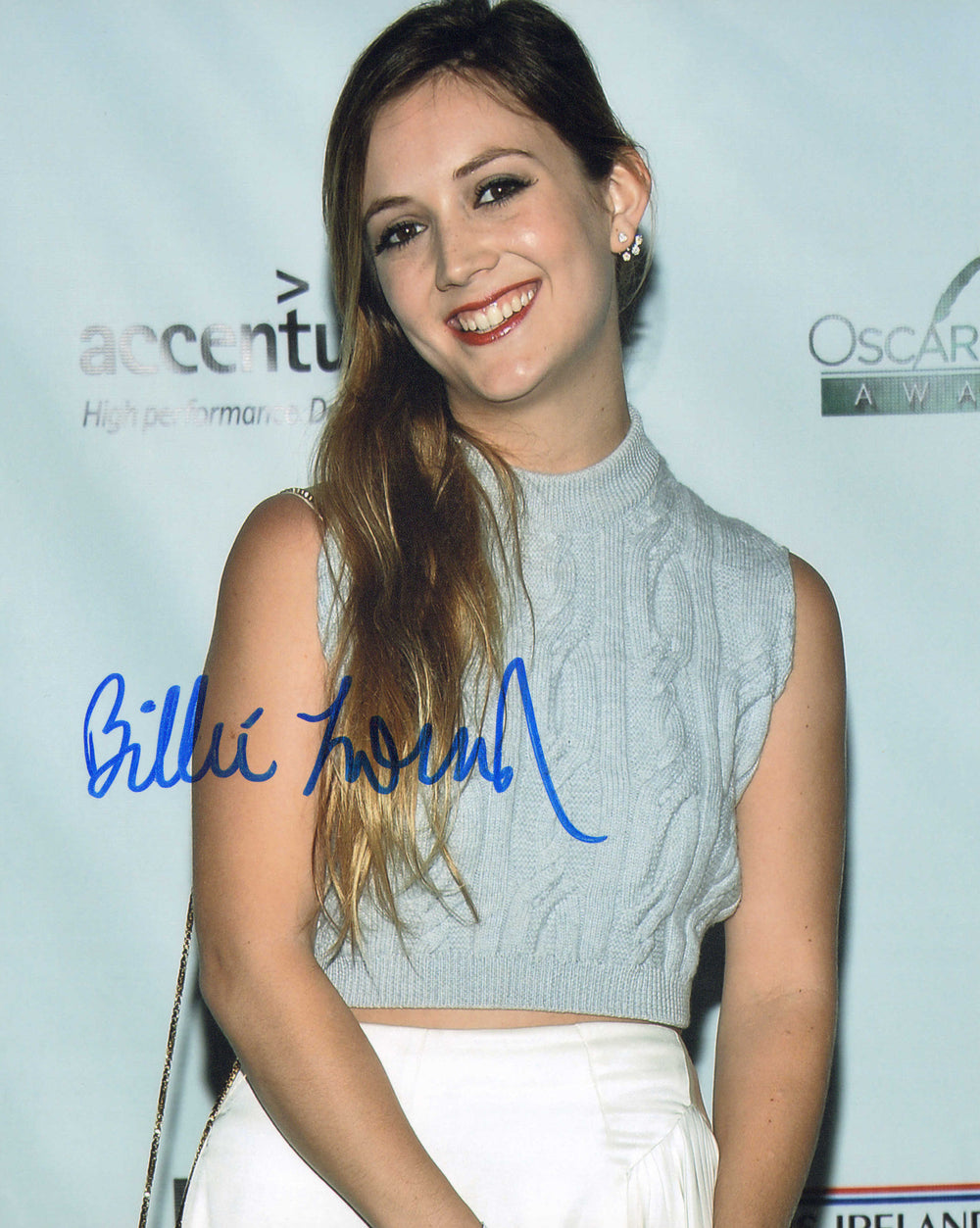 Billie Lourd from Booksmart, Star Wars, Wildflower & Ticket to Paradise Signed 8x10 Photo