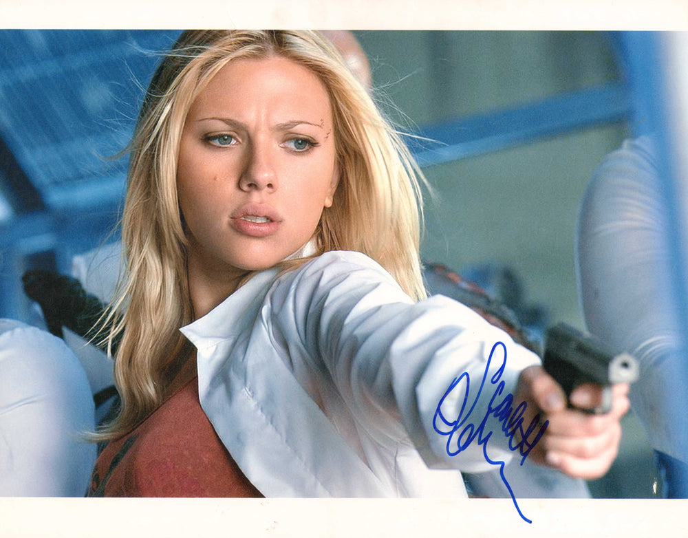 Scarlett Johansson as Sarah Jordan in The Island Signed 11x14 Photo