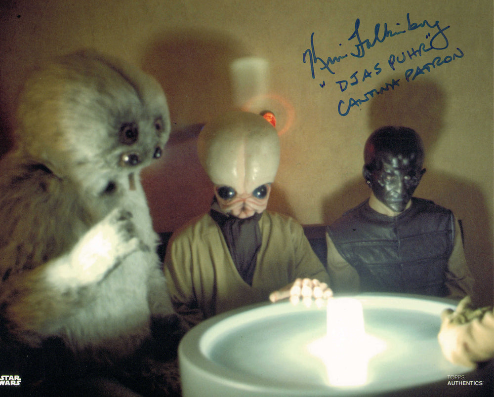 Kim Falkinburg as Djas Puhr in Star Wars: A New Hope Signed 8x10 Photo with Character Name