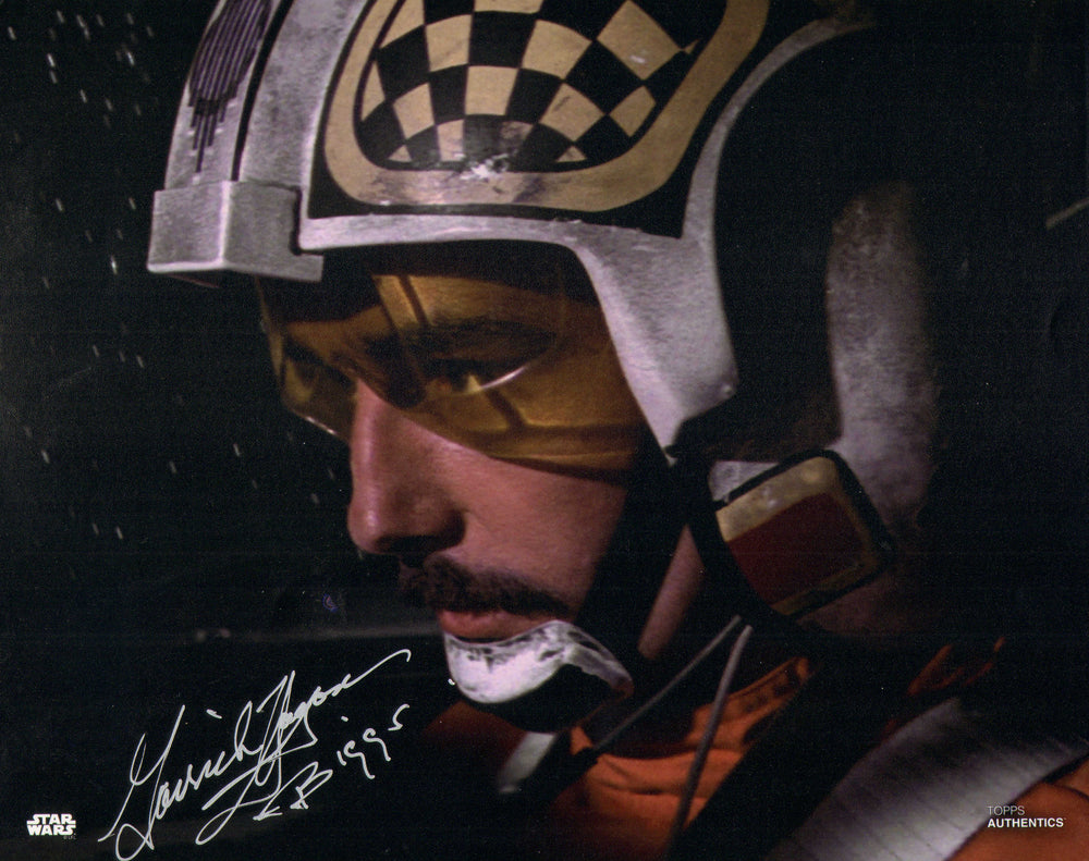 Garrick Hagon as Biggs Darklighter in X-Wing in Star Wars: A New Hope Signed 8x10 Photo with Character Name