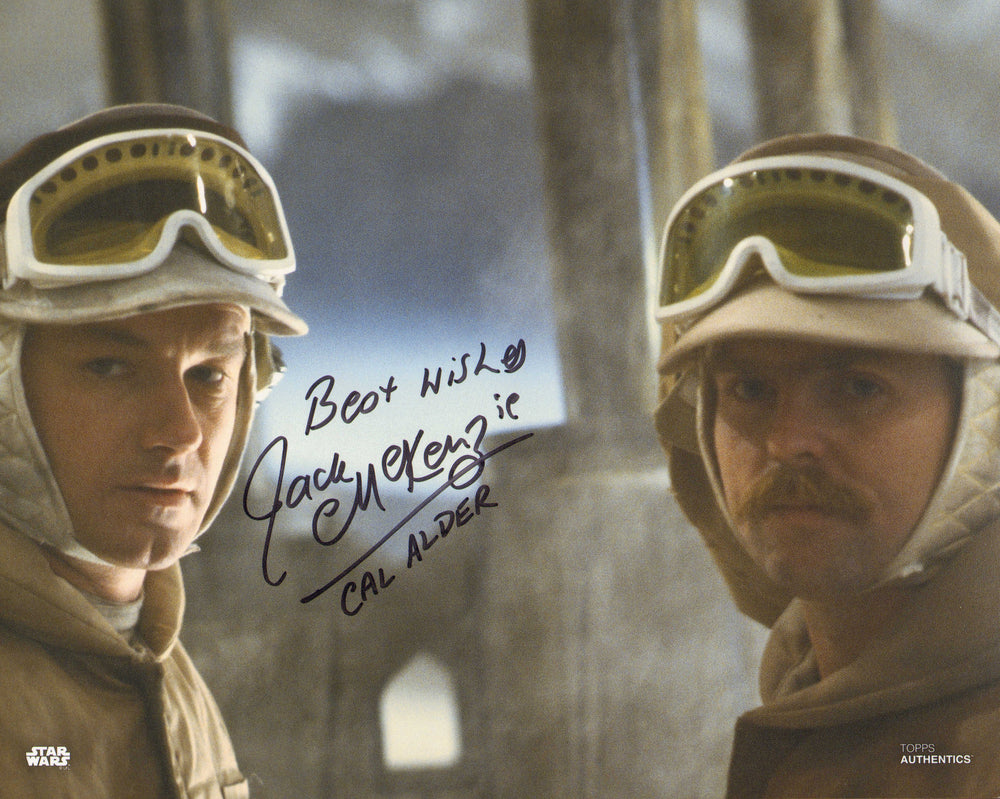 Jack McKenzie as Cal Alder in Star Wars: The Empire Strikes Back Signed 8x10 Photo with Character Name
