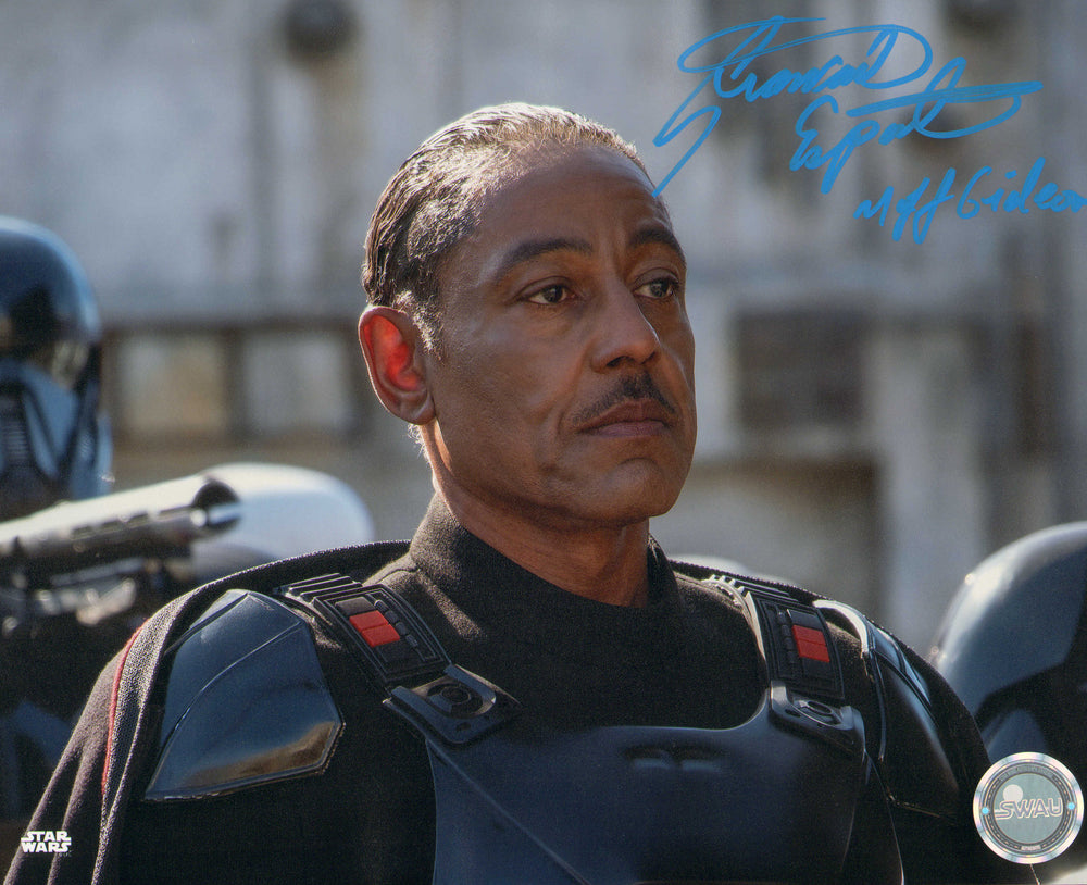 Giancarlo Esposito as Moff Gideon in Star Wars: The Mandalorian (SWAU) Signed 8x10 Photo with Character Name