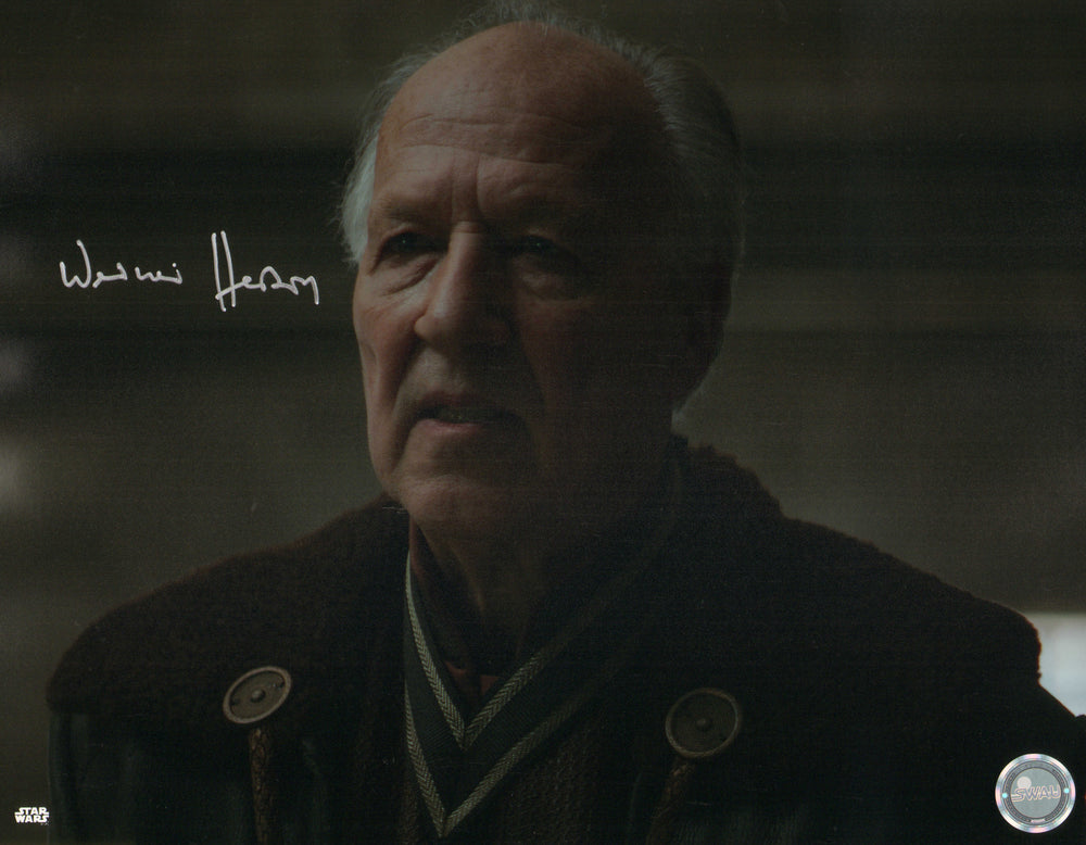 Werner Herzog as The Client in Star Wars: The Mandalorian (SWAU) Signed 11x14 Photo