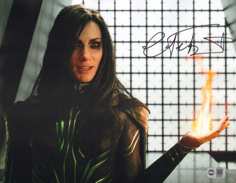 Cate Blanchett as Hela in Thor: Ragnarok (SWAU) Signed 11x14 Photo