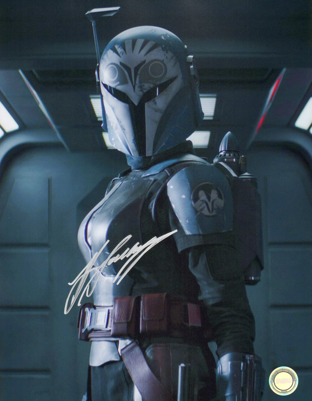 Katee Sackhoff as Bo-Katan in Star Wars: The Mandalorian (SWAU) Signed 11x14 Photo
