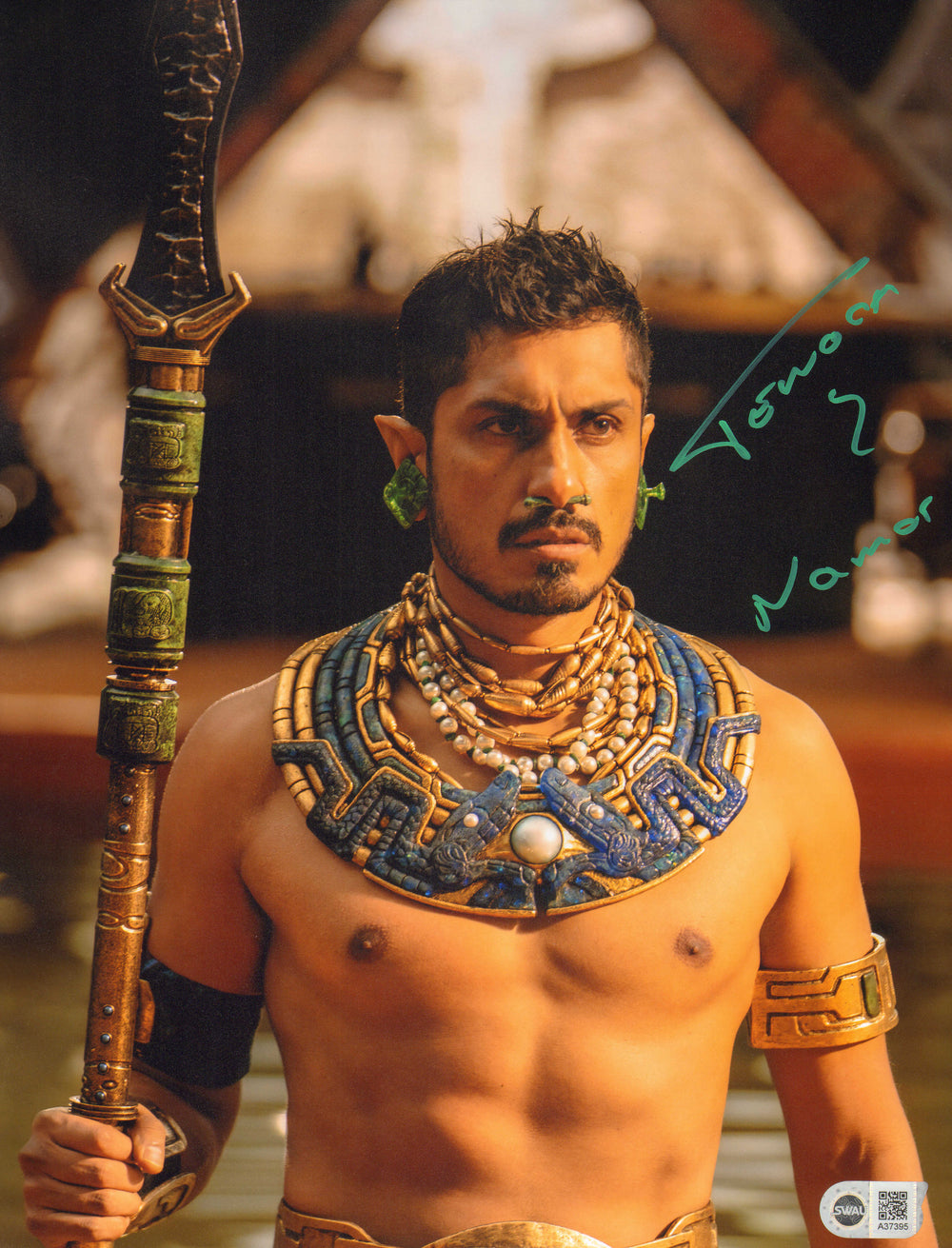Tenoch Huerta as King Namor in Black Panther: Wakanda Forever (SWAU) Signed 11x14 Photo with Character Name