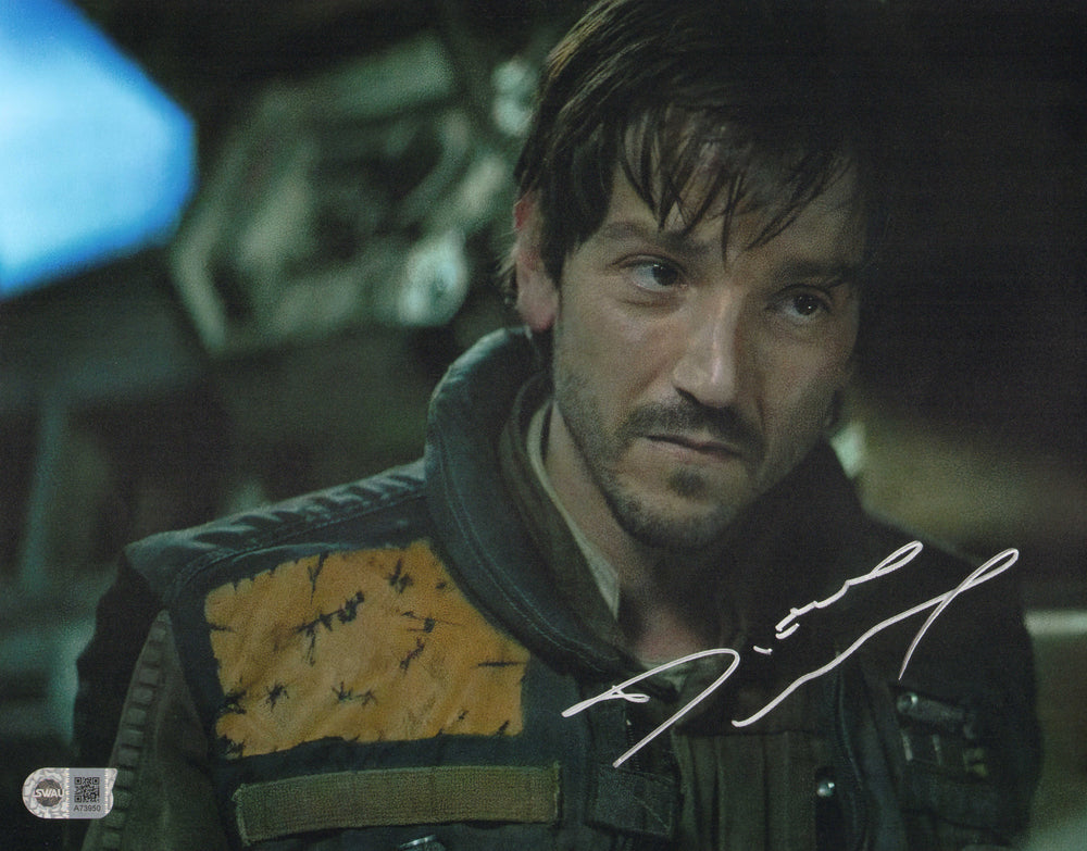 Diego Luna as Cassian Andor in Rogue One: A Star Wars Story (SWAU) Signed 11x14 Photo