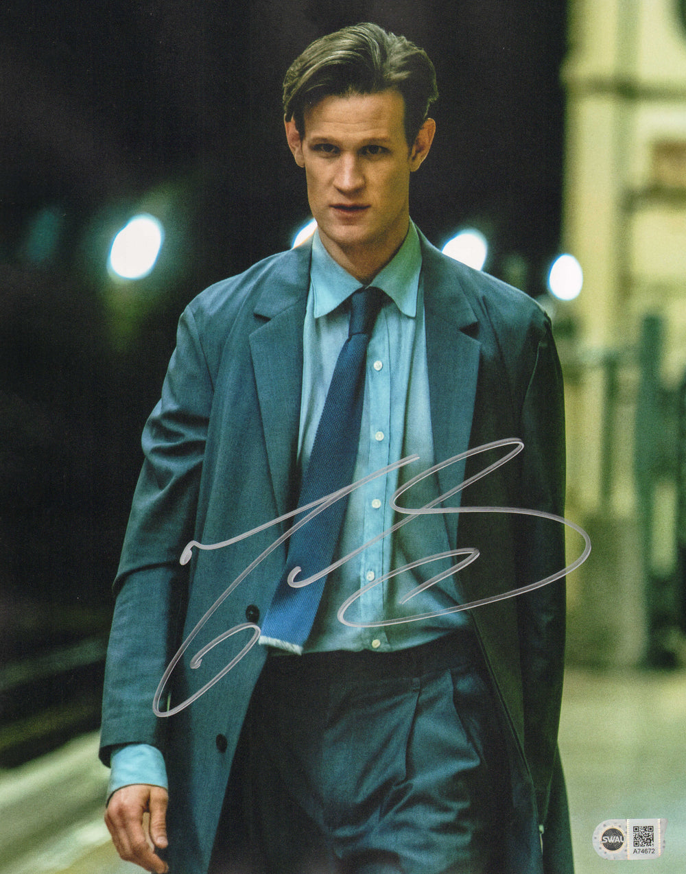Matt Smith as Milo in Morbius (SWAU) Signed 11x14 Photo