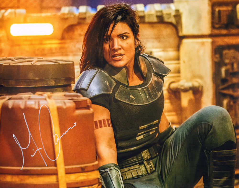 Gina Carano as Cara Dune in Star Wars: The Mandalorian (SWAU) Signed 11x14 Photo