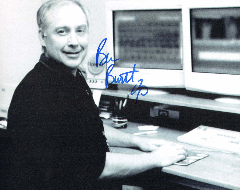 Ben Burtt Sound Designer on Computer Behind the Scenes of Star Wars Signed 8x10 Photo