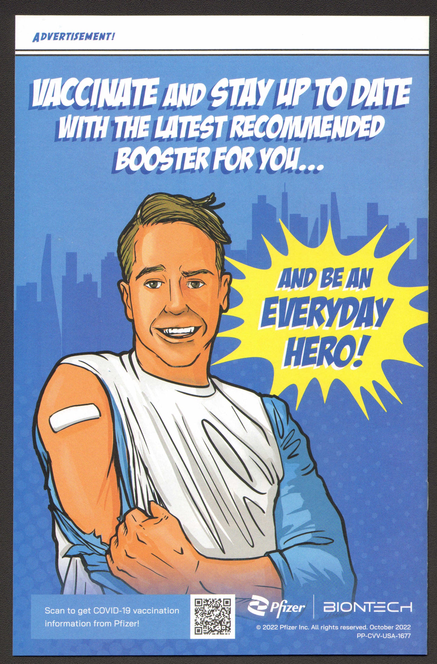 
                  
                    Avengers Everyday Heroes #1 Comic Book - Pfizer/BioNTech COVID Giveaway - 2022
                  
                