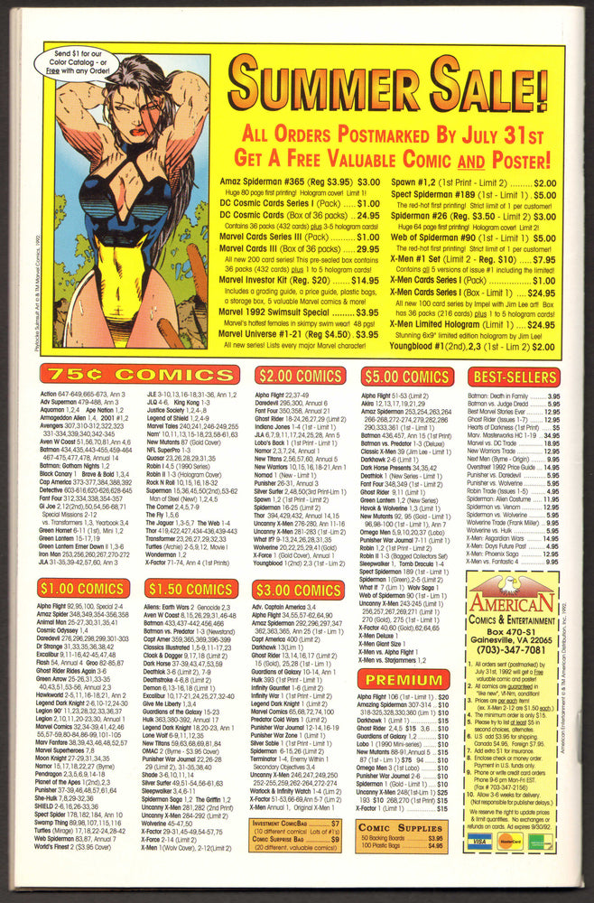 
                  
                    Amazing Spider-Man #365 Comic Book - 1st Appearance of Spider-Man 2099  - Key Issue - 1992
                  
                