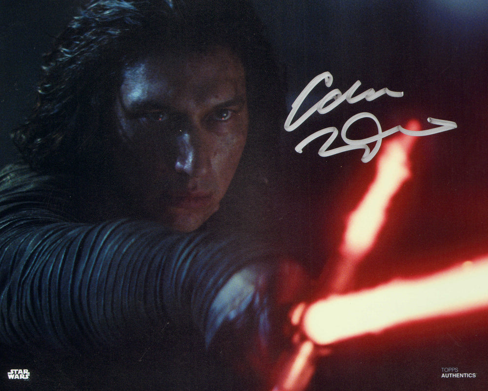 Adam Driver as Kylo Ren in Star Wars: The Last Jedi Signed 8x10 Photo