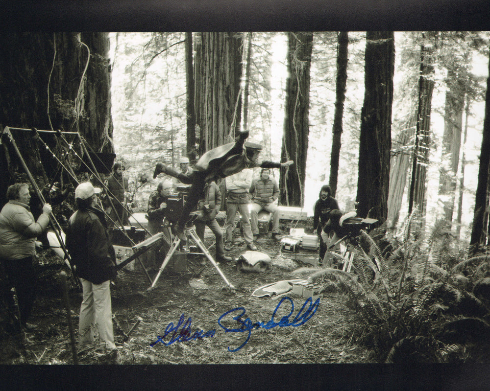 Glenn Randall Jr. Behind The Scenes of Star Wars: Return of the Jedi 8x10 Signed Photo