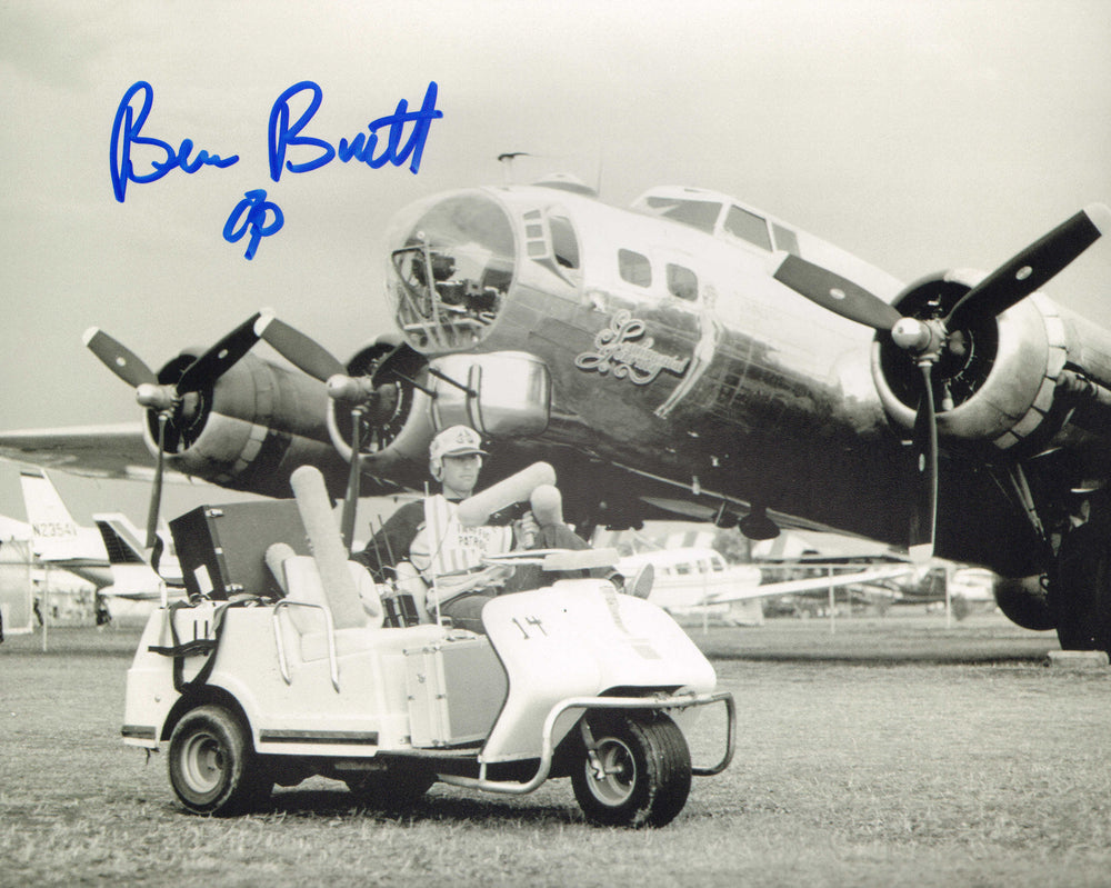 Ben Burtt Sound Designer at Airfield Behind the Scenes of Star Wars Signed 8x10 Photo