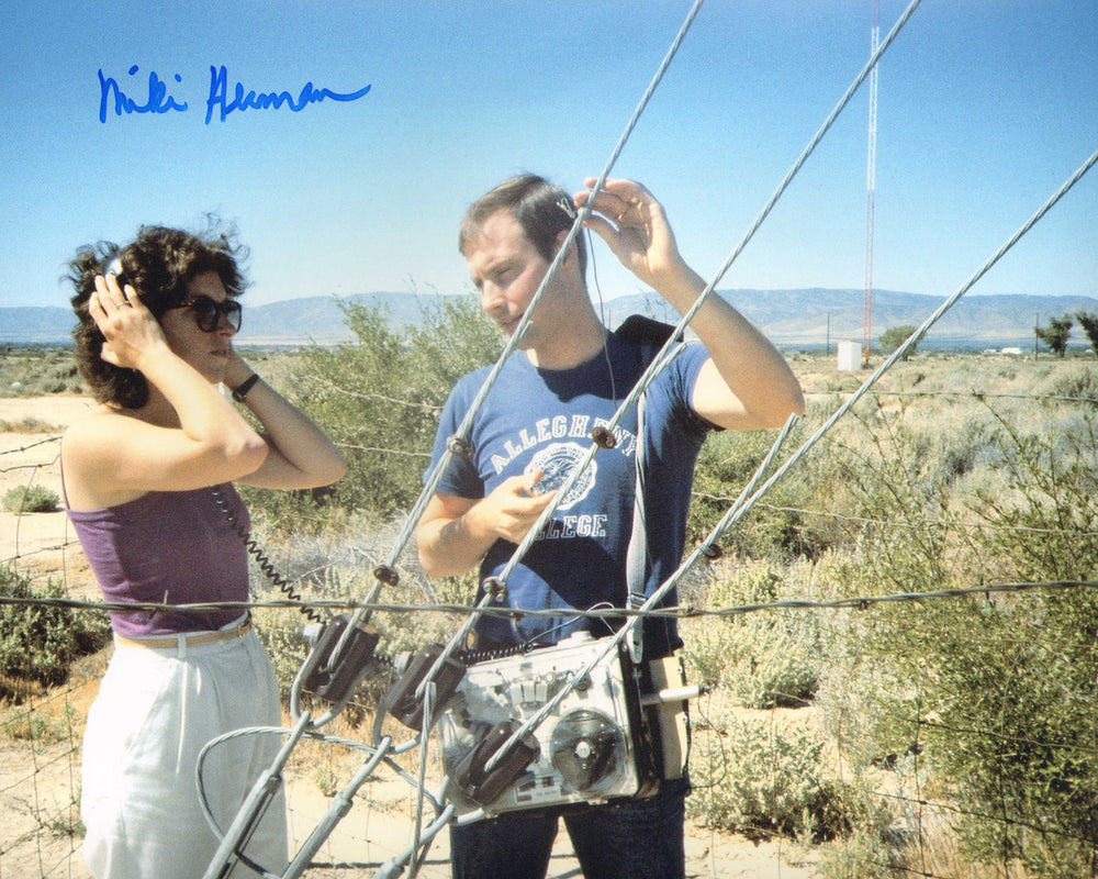 Miki Herman Behind the Scenes of Star Wars Signed 8x10 Photo