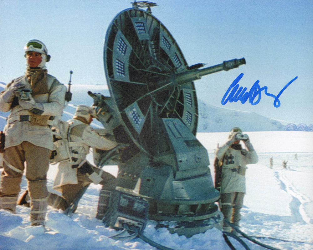 Carl Bang as Hoth Rebel Soldier in Star Wars: The Empire Strikes Back Signed 8x10 Photo